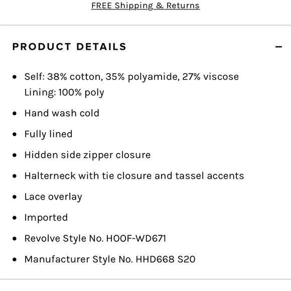 House of Harlow x Revolve Rosaline - Picture 7 of 7